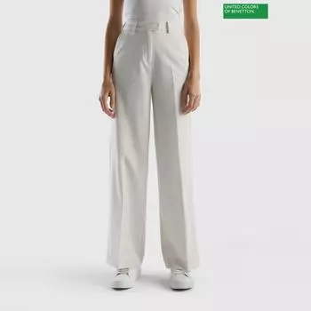 Benetton Benetton Прямые широкие брюки 3s 4whqdf02d 0Z3_0Z3/42
