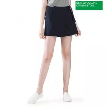 Benetton Брюки-кюлоты с бретелями Benetton Bapt73831 Ny navy/42
