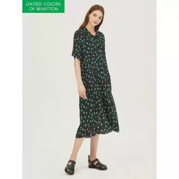 Benetton Elena Dress Baopa2441 BK/42