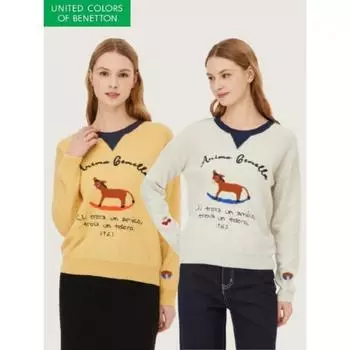 Benetton Lip Color One Point Knit Bakp02411 YE/OS