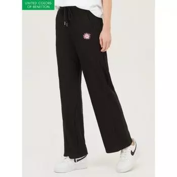 [benetton] Ribbed Jersey Banding Pants Bapta3511 BK/42