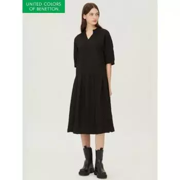 Benetton Sobre Dress Baopa6441 BK/42
