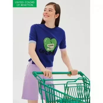 Benetton Tukata Apple Slim Fit Knit Bakpb4431 PK/OS