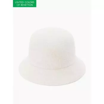 Benetton Wool Bonnet Hat Bccp60361 BG/OS