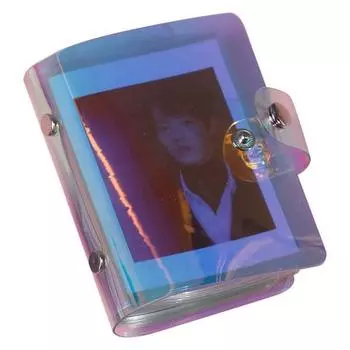 BenF Фотокарточка Jelly Binder Фотодержатель Альбом Собирайте книгу Переплет Книга Polaroid Фотокнига