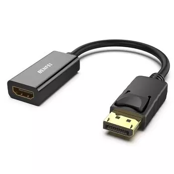 BENFEI DisplayPort to HDMI conversion supports resolutions up to to reverse direction not cable, 4K@30Hz (male female, supported)