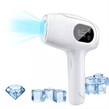 Benicci Hair Removal Device Grade IPL Light Hair Removal Cold Sensation IPL Painless Light Esthetic Beauty 9 уровней VIO Irradiation Continuous Skin белый