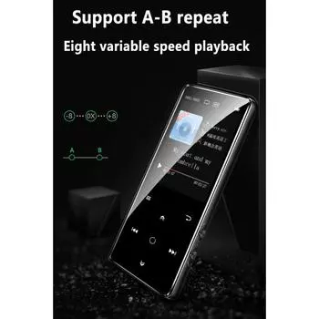 BENJIE K11 IPX4 водонепроницаемый HIFI Bluetooth MP3 музыкальный плеер без потерь мини портативный FM-радио электронная книга without Bluetooth чёрный