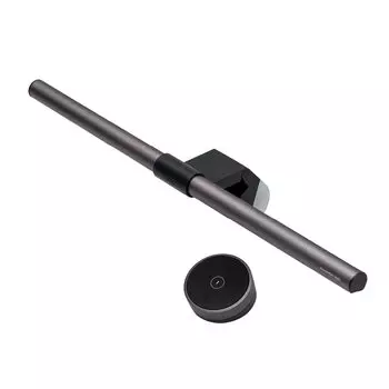 BenQ ScreenBar Halo Monitor Light Screen Bar Halo USB Light Настольная лампа Пульт дистанционного управления Автоматическое затемнение Режим непрямого освещения Высокая цветность [Беспроводной серый