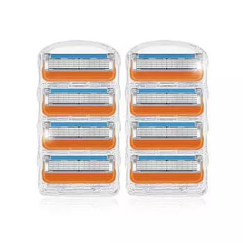Benrii Gillette совместимый Fusion 5+1 сменное лезвие бритва Fusion сменное лезвие для бритья сменное лезвие 8
