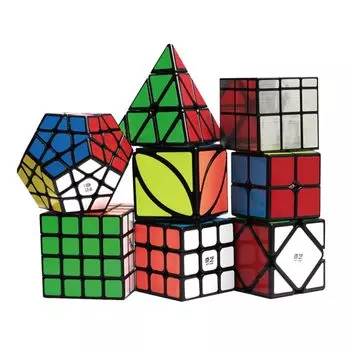 Benrii Rubix Cube Puzzle Set of 8 Educational Toys Educational Toys Learning Education Puzzle Cube Toys &
