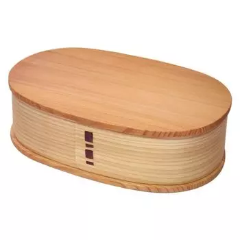 Bento Box Odate Kogeisha Magewappa Oval Bento Box Akita Cedar 750ml 1 Tier Made in Japan Bento Box Magewappa Bento Box Magewappa Large Capacity Women