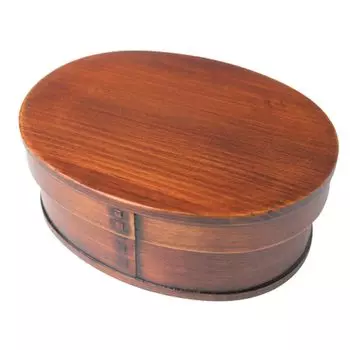 Bento Box with 18cm x x Urushi Current Model j-kitchens Rice-Retention Function, 13.5cm 6.8cm, 700ml, Brown,