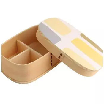 Bento Box with x x Urethane Kishu Current Model j-kitchens Rice-Retention Function, 18.5cm 12.5cm 6.8cm, 700ml, Coating, Maki-e Design,