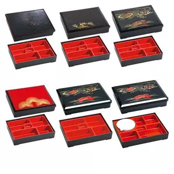 Bento Box Японский обед es Рис Суши Кейтеринг Хранение еды Контейнер для еды Bento Контейнерные отсеки Портативный