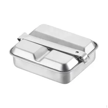 Бенто ланч-бокс для кемпинга, походов, дома, школы, разделенные контейнеры для хранения продуктов питания