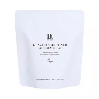 [Benton] Guava 70 Skin Toner Calming Pad Pack Refill Toner Pad Refill 70 листов, 1 штука, лучшая мужская косметика Кореи