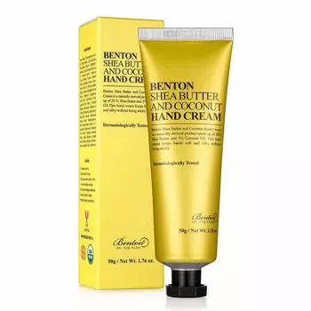 [BENTON] Крем для рук с маслом ши и кокосом 50г