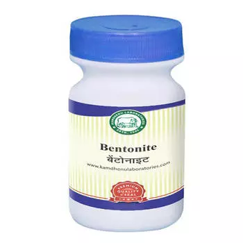 Бентонитовая глина: для очищения кожи (250 г), Bentonite Clay, Kamdhenu 17.6
