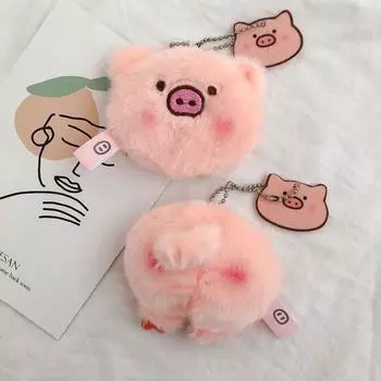 Bentoy Pig плюшевая розовая мягкая свинка брелок аксессуары милые студенческие сумки аксессуары