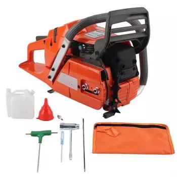 Бензиновая цепная пила головка 2-тактная 3.4KW 9300rpm 65.1CC цепная пила силовая головка для сада газона