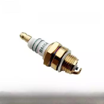 Бензиновая двухтактная бензопила 5258 со свечой зажигания BM6A Knight Dragon, Spark plug BM6A