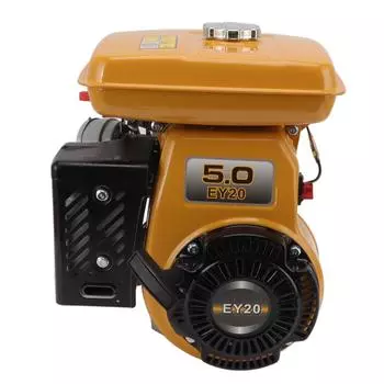 Бензиновый генератор с воздушным охлаждением, 4-тактный, одноцилиндровый, бензиновый генератор 3,7 кВт, 183 куб. см, 5 л. с.