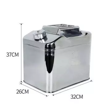 Бензиновый контейнер 20л 20 серебряный