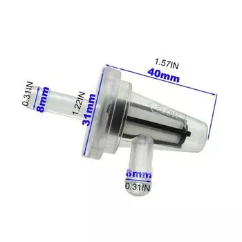 Бензиновый топливный фильтр для мотоцикла, угол 90 градусов, под прямым углом, подходит для Honda-Yamaha-Suzuki-ATV Quad UTV, скутера для мотокросса