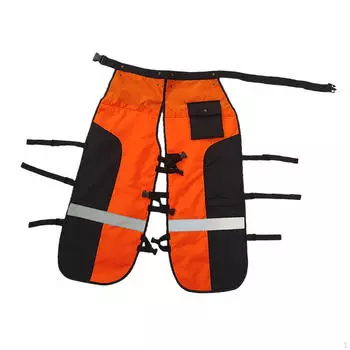 Бензопильные чапсы 9+2 слоя Садовые Универсальные Лесозаготовительные Мужские Женские Регулируемый пояс Электроинструменты L