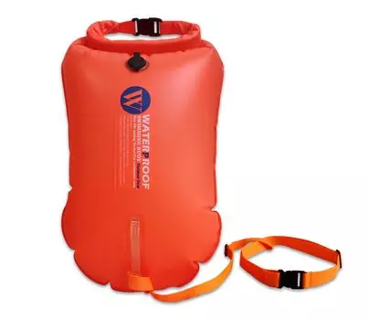 BEOBEU 25 л Водонепроницаемая сумка для хранения Пакет-буй для плавания и Хорошо видимый плавучий буй для безопасности плавания Яркий Триатлеты, Пловцы, Серферы.