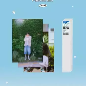 Beon Woo-seok Md Poster Set Sealed