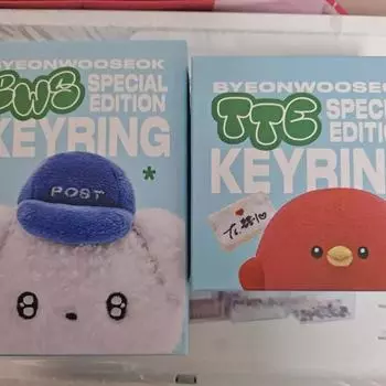 Beon Woo-seok s Official Keyring Set On Sell