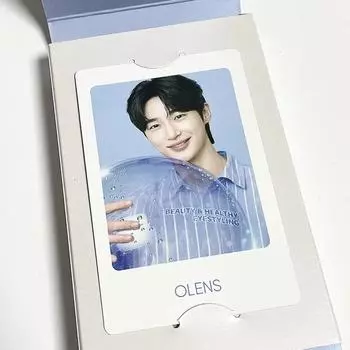 Beon Woo-suk Orange s Foca Photo Card