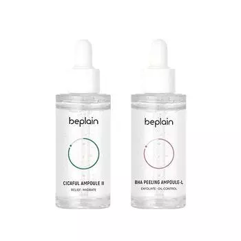 BEPLAIN Ампула 50мл*2шт. Cicaful+BHA Peeling