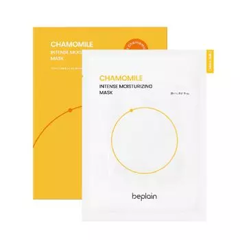 beplain МАСКА ИНТЕНСИВНОГО УВЛАЖНЕНИЯ С РОМАШКОЙ Beplain Увлажняющая маска с ромашкой Увлажнение Чувствительная кожа Уход за кожей Упругость Упругость Красивая