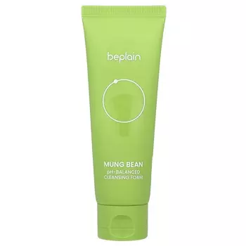 Beplain, Mung Bean, pH Balanced Cleansing Foam, 2.7 fl oz (80 ml)