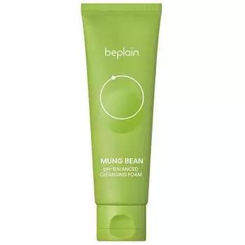 beplain Mung Bean pH-сбалансированная очищающая пенка 80мл, корейская косметика, Kbeauty, пробник