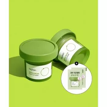 Beplain Pore Clay Pack 120 мл X 2 шт. Подарочный пакетик с глиной для пор, саше 12 мл 2 шт. none