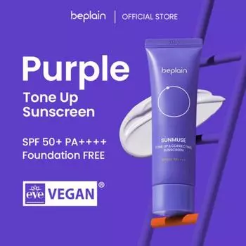 BEPLAIN Sunmuse Tone Up & Correcting Sunscreen 50ml AUTHENTIC STORE