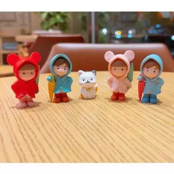 Beradami Vehicle Home Interior Accessories Figure Set, корейские аксессуары для автомобилей