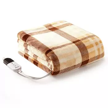 Beraxy Electric можно использовать как одеяло или 6 уровней температуры 140 x Мощность электроэнергии убивает пыль Поставляется с 10-ступенчатой системой перегрева и холодной головкой бежевый