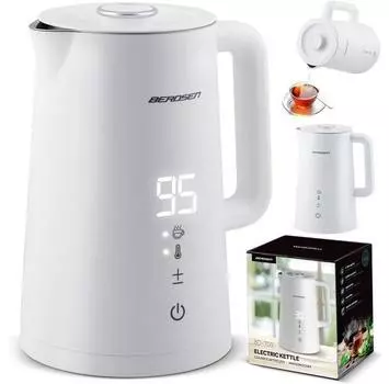 Berdsen Электрический чайник 1,7 л Bd-709 белый (370901)
