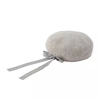 Берет АКСЕССУАРЫ Шапка Moonbat Ribbon Grey M [Paul & Joe] Paul&Joe (Пол и Джо) Женщины 26-113-69649 26-113-69649-11-03 серый