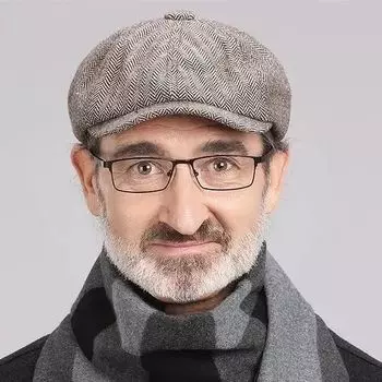 Берет для мужчин, шляпа художника-режиссера, кепка газетчика, восьмиугольные кепки с узором «елочка», Petten Hot хаки