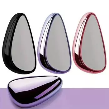 Бережное и безопасное удаление волос - нано-стекло и ручной шлифовальный инструмент для удаления волос, защитите вашу кожу фиолетовый