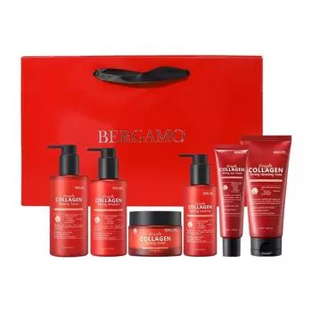 Bergamo Triple Collagen Basic Cosmetics 6-piece set