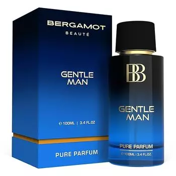Bergamot Beaute GENTLE MAN Aquatic Pure Parfum | 12+ часов стойких духов для мужчин | Более высокая концентрация, чем EDP 100 мл 100 ML