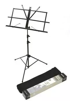 Berkeley Lightweight Steel Music Stand Black with Bag MS-200N