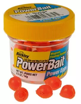 Berkley Powerbait Fishing Soft Bait Размер и форма 1 упаковка Оранжевый оранжевый